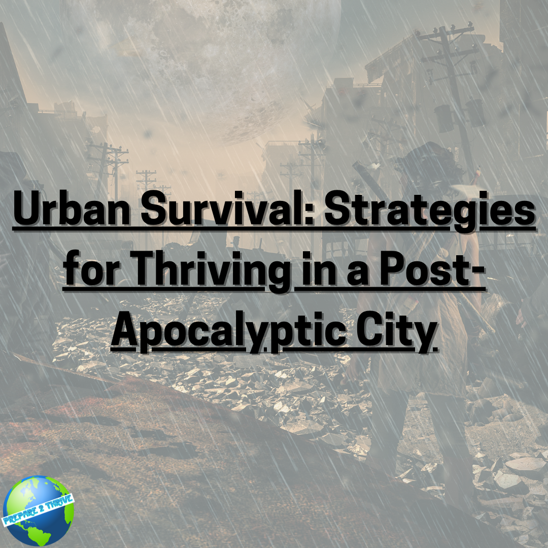 Urban Survival: Strategies for Thriving in a Post-Apocalyptic City