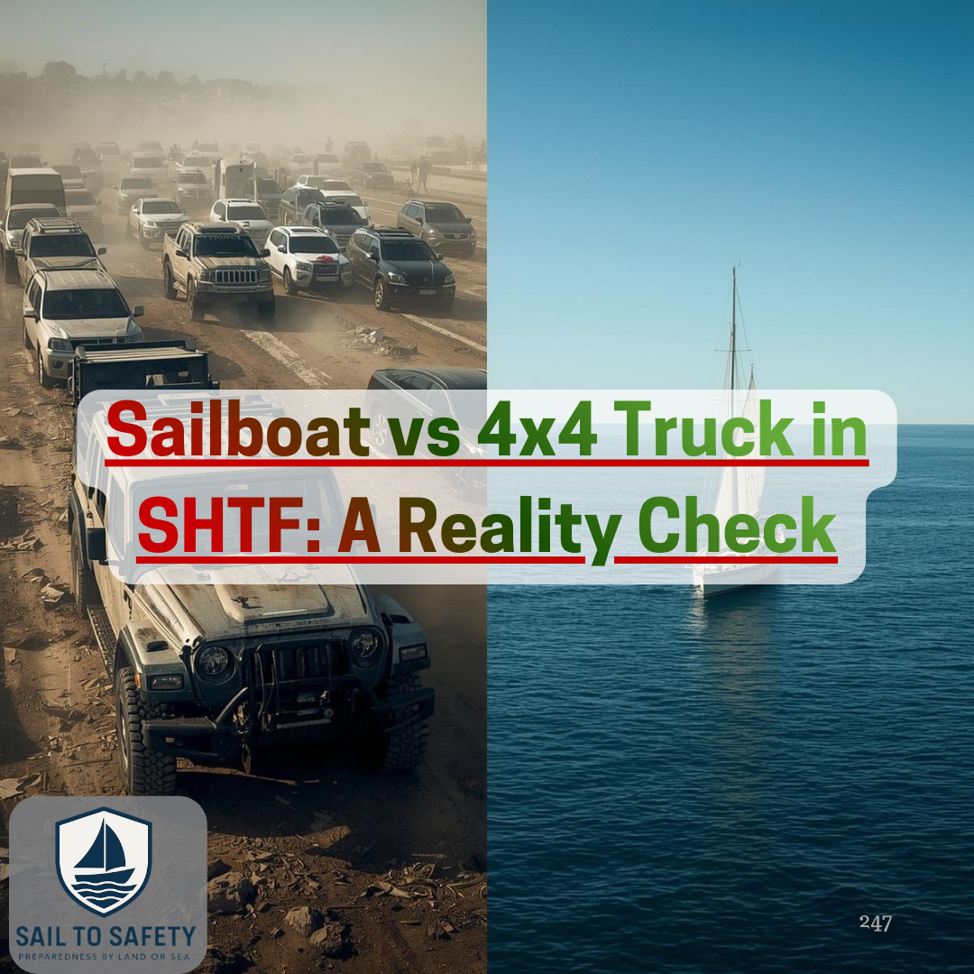 🌊 Sailboat vs 4x4 Truck in SHTF: A Reality Check